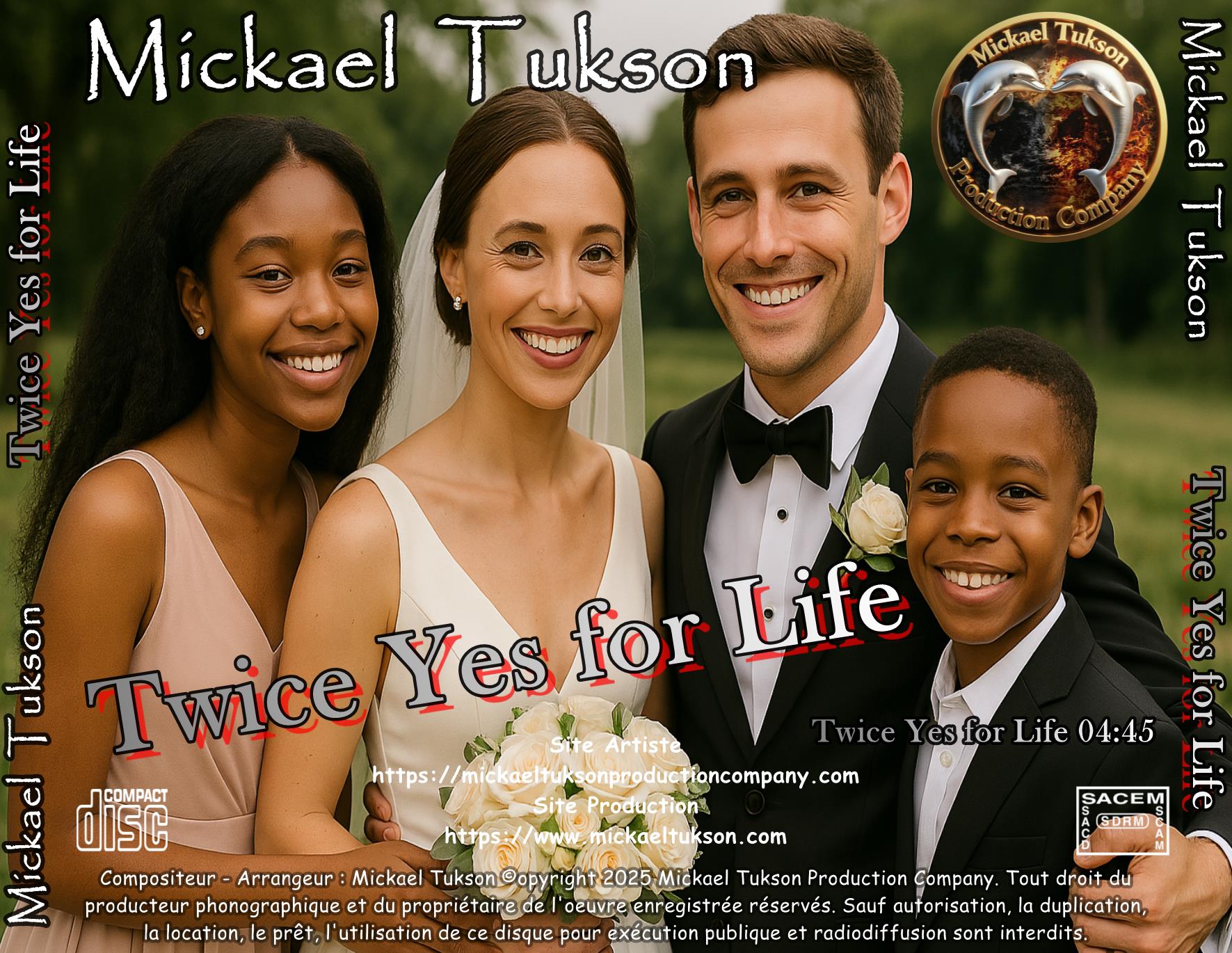 Pochette arrière — Twice Yes for Life